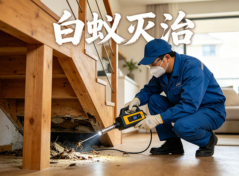 兴化市白蚁灭治服务｜专业消杀，筑牢建筑安全防线